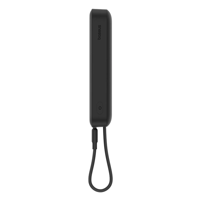 Powerbank Baseus Magnetic Mini MagSafe 10000mAh 20W z wbudowanym kablem Lightning 0.3m Czarny
