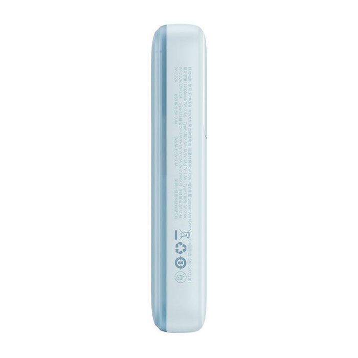 Powerbank Baseus Comet z kablem USB do USB-C, 10000mAh, 22.5W (niebieski)