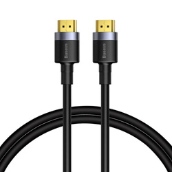 Baseus Cafule kabel przewód HDMI 2.0 4K 60 Hz 3D 18 Gbps 2m czarny (CADKLF-F01)
