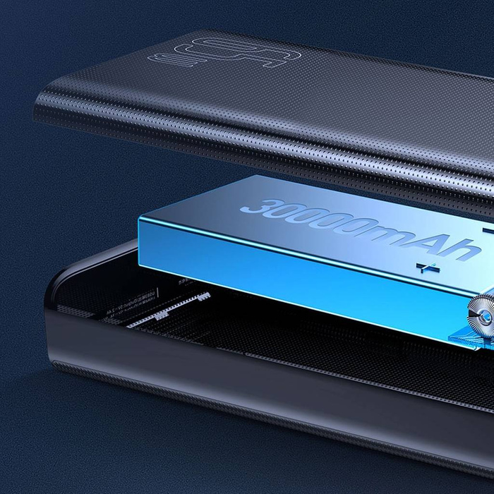 Baseus Amblight powerbank 65W 30000mAh Overseas Edition czarny (PPLG000101)