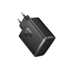 Ładowarka sieciowa Baseus OS-Cube Pro 2 x USB-C + USB, 65W (czarna)