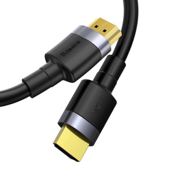 Baseus Cafule kabel przewód HDMI 2.0 4K 60 Hz 3D 18 Gbps 2m czarny (CADKLF-F01)