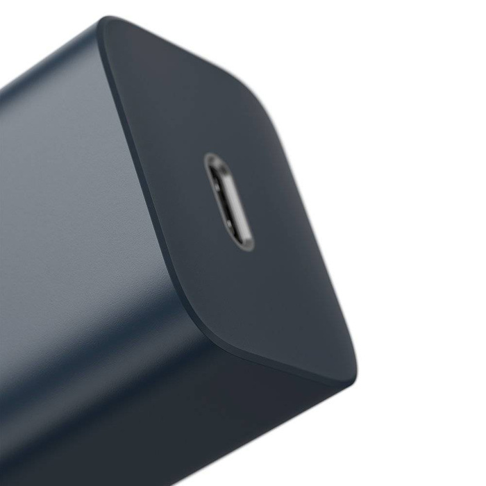 [PO ZWROCIE] Baseus Super Si 1C szybka ładowarka USB Typ C 20W Power Delivery + kabel USB Typ C - Lightning 1m niebieski (TZCCSUP-B03)
