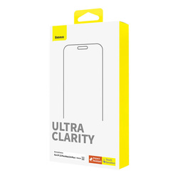 Szkło hartowane do iPhone 13 / 13 Pro / 14  Baseus OS Diamond Series HD (Przezroczysty)