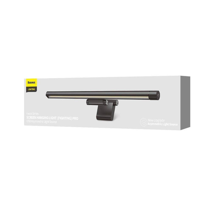 Baseus i-work lampka LED na monitor do pulpitu oświetlenie ekranu czarny (DGIWK-P01)