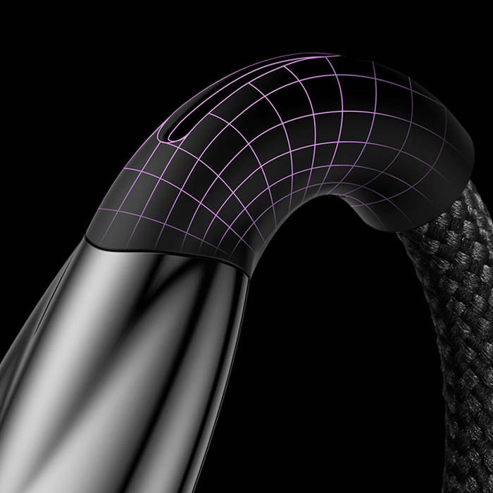 Baseus Glimmer Series kabel z szybkim ładowaniem USB - Lightning 480Mb/s 2.4A 1m czarny