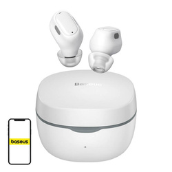 Słuchawki TWS Baseus Bowie WM01 (białe)