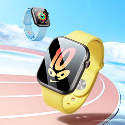Zestaw 2x folia ochronna Baseus NanoCrystal do Apple Watch 4 /5 / 6 / SE / SE 2 40mm + zestaw montażowy - przezroczysta