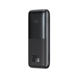 Baseus Bipow Pro powerbank 10000mAh 22.5W + kabel USB 3A 0.3m czarny (PPBD040001)