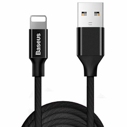 BASEUS kabel USB do Apple Lightning 8-pin 1,5A Yvien CALYW-C01 3m czarny