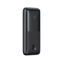 Powerbank Baseus Bipow Pro 10000mAh 20W czarny z kablem USB-A - USB-C 0.3m