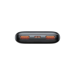 Powerbank Baseus Bipow Pro 10000mAh 20W czarny z kablem USB-A - USB-C 0.3m