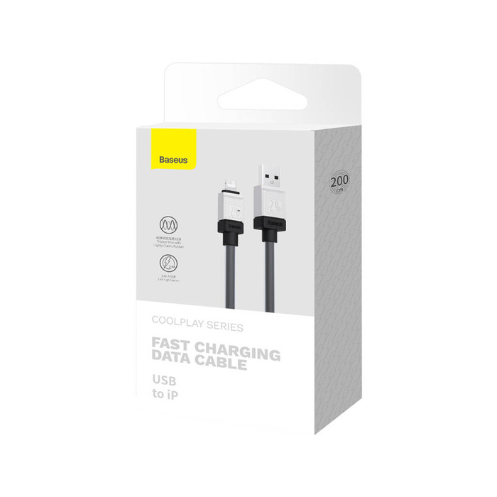 Kabel USB C - Lightning 20W 2m Baseus CoolPlay - czarny
