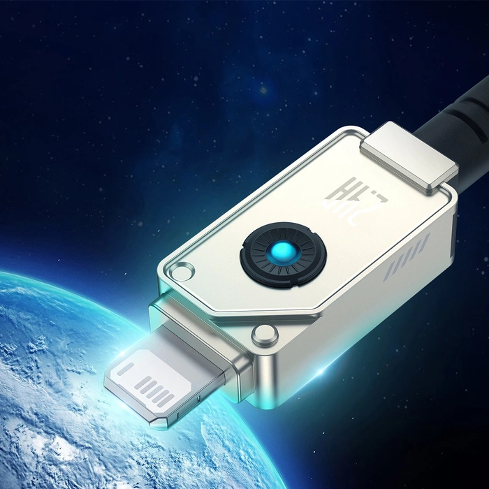 [PO ZWROCIE] Kabel USB - Lightning Baseus Unbreakable 2.4A 480Mb/s 2m - biały