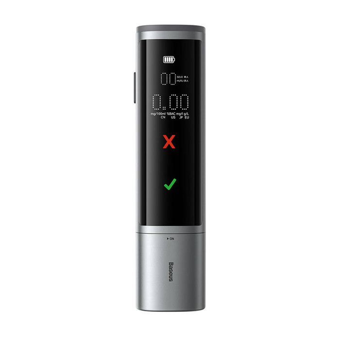 Baseus SafeJourney Pro Series alkomat 470mAh szary