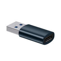 Baseus Ingenuity Series Mini adapter USB 3.1 OTG do USB Typ C niebieski (ZJJQ000103)
