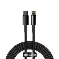 Kabel Baseus CATLWJ-A01 Lightning - USB-C PD 20W 480Mb/s 2m - czarny