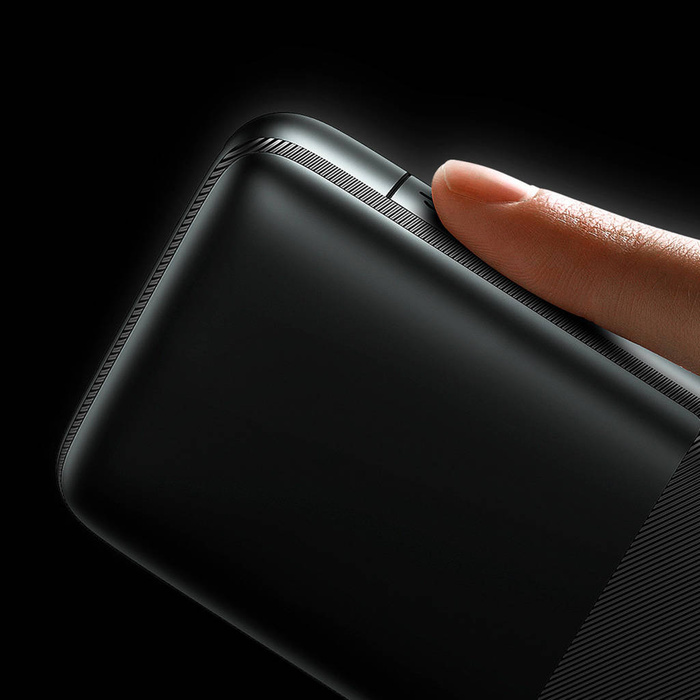 Baseus Bipow Pro powerbank 10000mAh 22.5W + kabel USB 3A 0.3m czarny (PPBD040001)