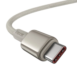 Kabel Baseus Tungsten Gold USB-C / USB-C 100W 1m - złoty