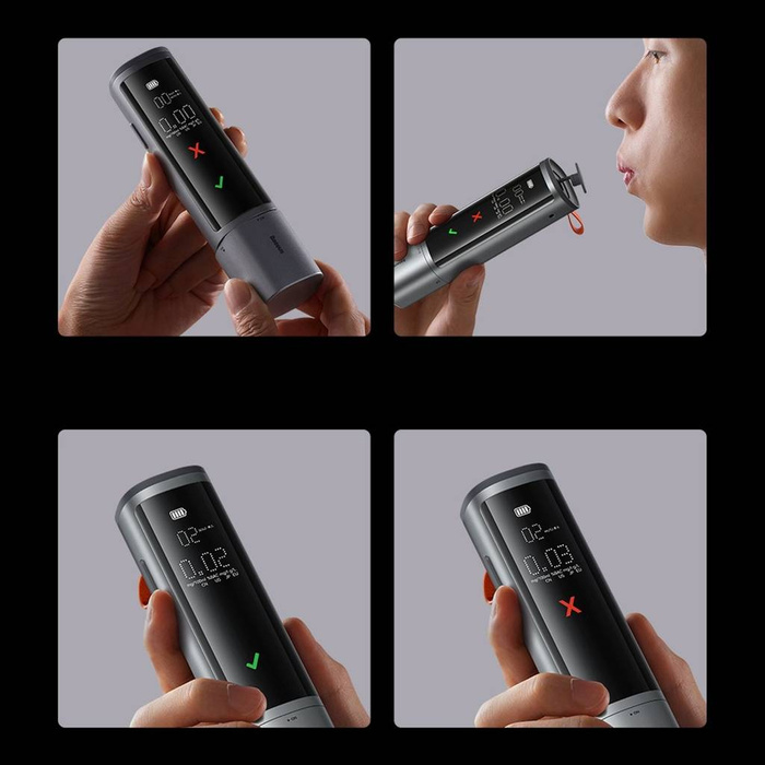 Baseus SafeJourney Pro Series alkomat 470mAh szary