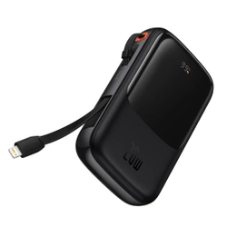 [PO ZWROCIE] Powerbank 10000mAh 20W Baseus Qpow Pro Overseas Edition + kabel USB C 3A - czarny