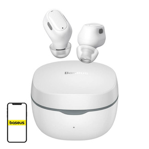 Słuchawki TWS Baseus Bowie WM01 (białe)