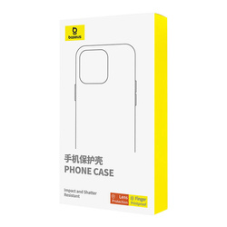 Etui iPhone 14 Pro Max Baseus SkyRing Magnetic ze stojakiem + szkło hartowane i zestaw czyszczący (fioletowy)