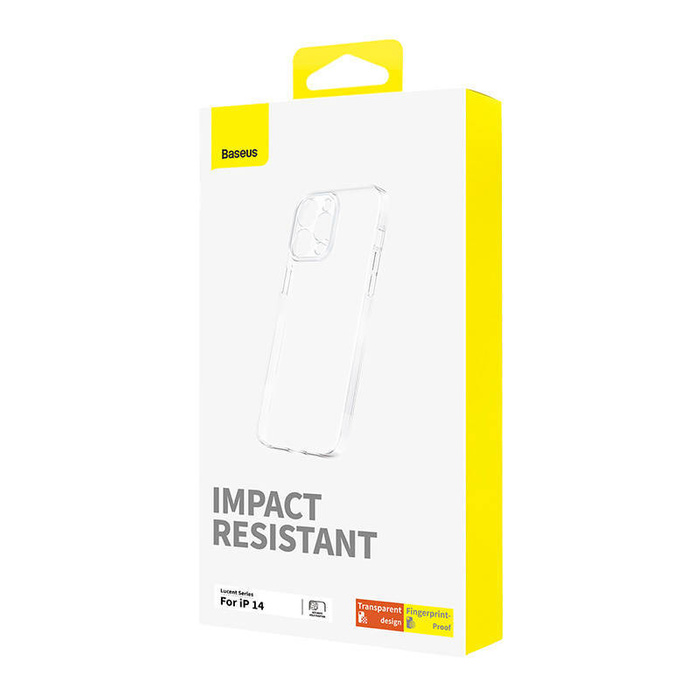 Etui na telefon iPhone 14 Baseus OS-Lucent Series (Przezroczysty) Case