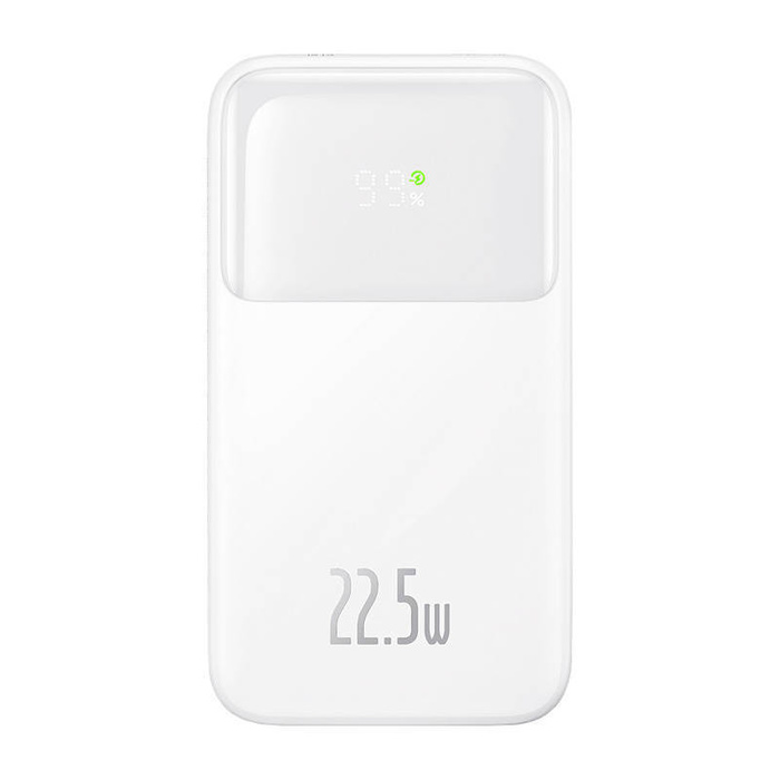 Powerbank Baseus Comet 20000mAh, USB do USB-C, 22.5W (biały)