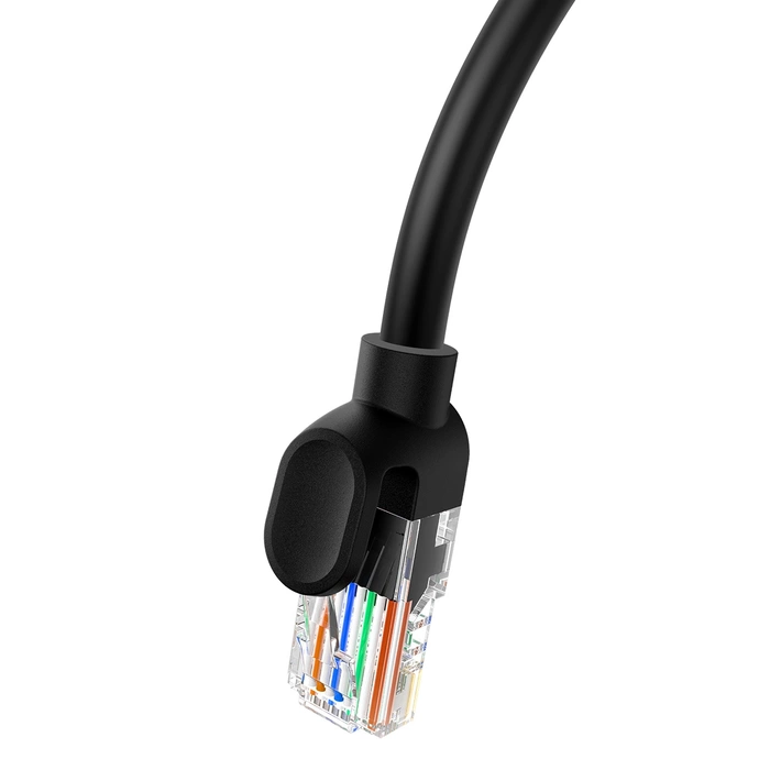 Kabel sieciowy Baseus Ethernet CAT5, 1,5m (czarny)