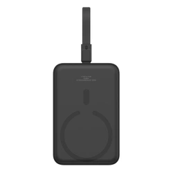 Powerbank Baseus Magnetic Mini MagSafe 10000mAh 20W z wbudowanym kablem Lightning 0.3m Czarny