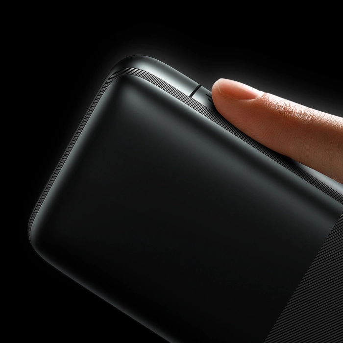 Powerbank Baseus Bipow Pro 10000mAh 20W czarny z kablem USB-A - USB-C 0.3m