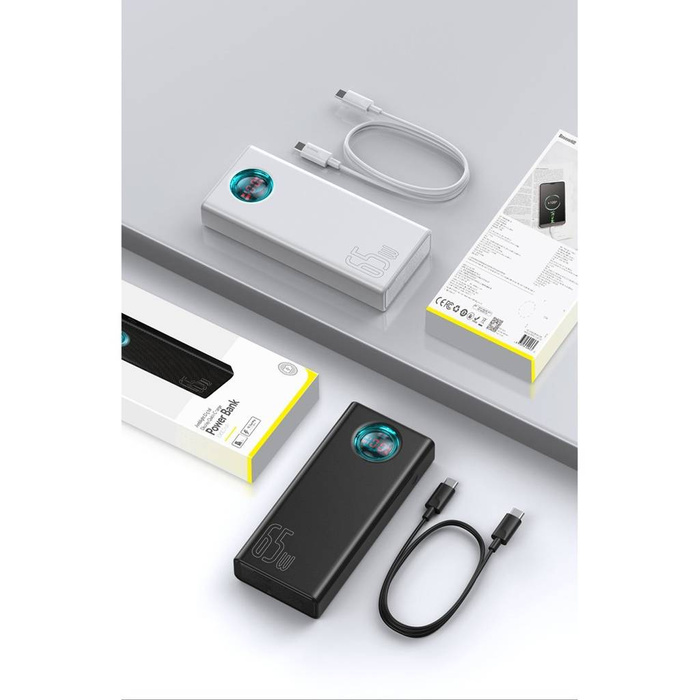 Baseus Amblight powerbank 65W 30000mAh Overseas Edition czarny (PPLG000101)
