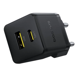 Ładowarka sieciowa Baseus Palm 30W USB-C USB-A - czarna