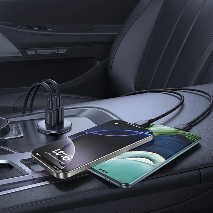 ŁAD SAM. BASEUS GOTRIP 30W USB-C/USB-A BLACK