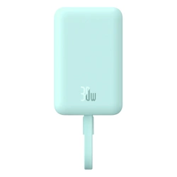 Powerbank Baseus Magnetic Mini MagSafe 10000mAh 30W z wbudowanym kablem USB-C 0.3m Niebieski