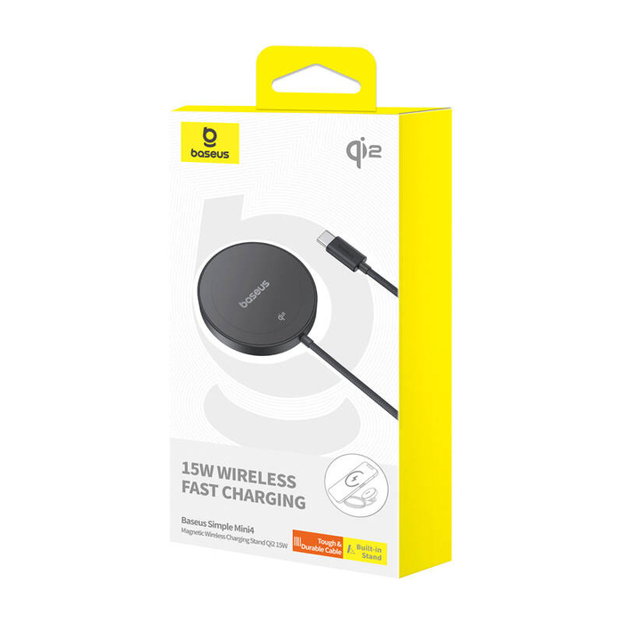 Podstawka ładująca 15W Baseus Simple Mini4 (czarna)