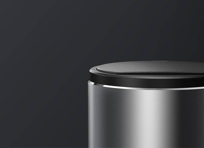 Baseus samochodowy mini kosz na śmieci z pokrywką do auta czarny (CRLJT-01)