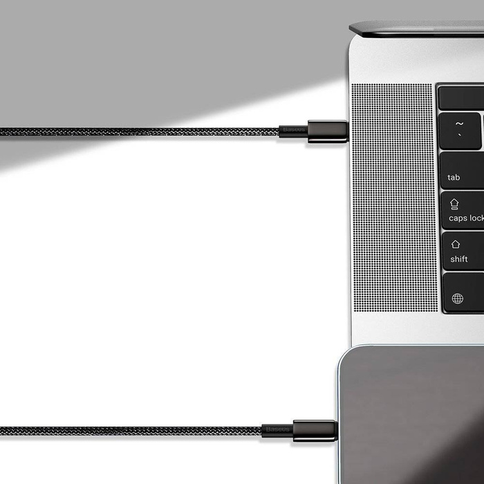 [PO ZWROCIE] Baseus kabel USB Typ C - Lightning szybkie ładowanie Power Delivery 20 W 1 m czarny (CATLWJ-01)