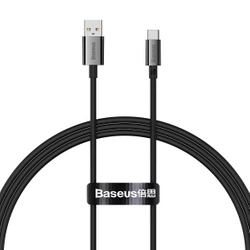 Kabel USB do USB-C Baseus Superior 100W 1m (czarny)