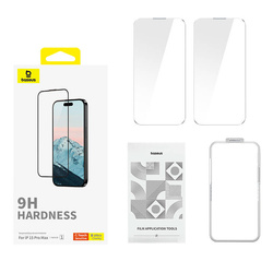 Szkło hartowane 0.3mm Baseus Diamond do iPhone 15 Pro Max