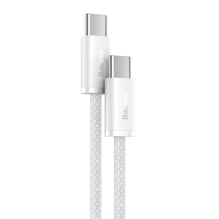 Kabel Baseus Dynamic Series USB-C / USB-C 100W 2 m - biały