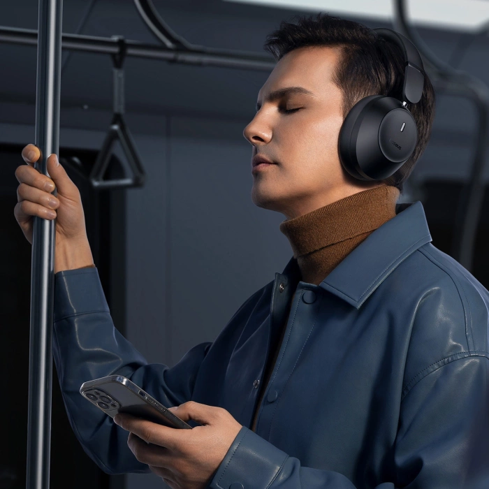 Słuchawki bezprzewodowe Baseus Bass 30 Max (czarny)