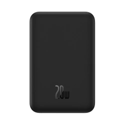Powerbank Baseus Magnetic Mini 20000 mAh 20W - czarny + kabel USB-C / USB-C