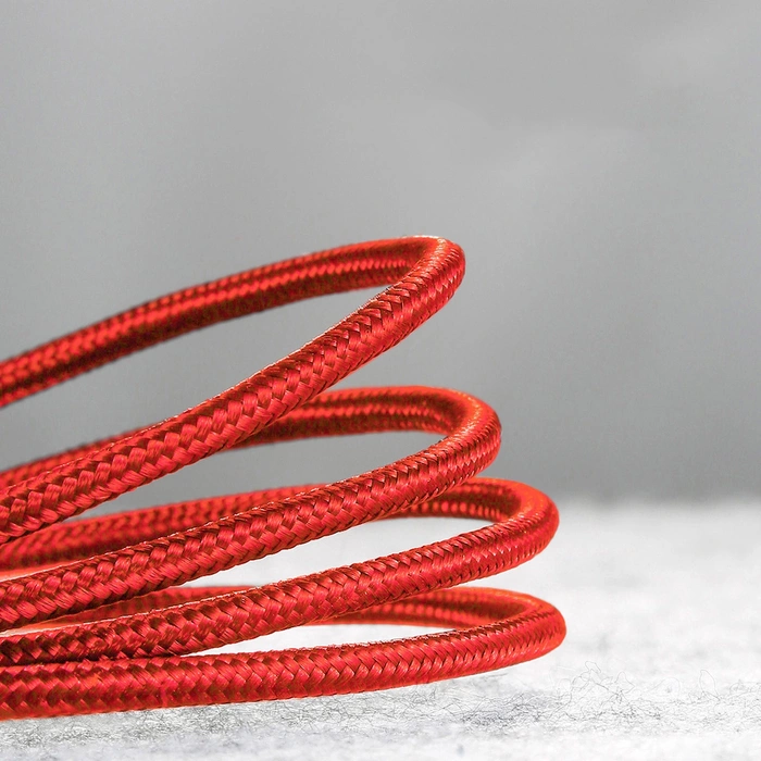 Baseus Cafule Cable wytrzymały nylonowy kabel przewód USB / USB-C QC3.0 3A 1M czerwony (CATKLF-B09)
