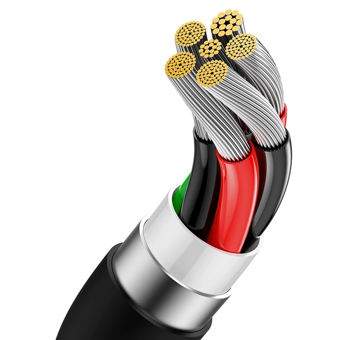 Kabel USB do USB-C Baseus Superior 100W 1m (czarny)