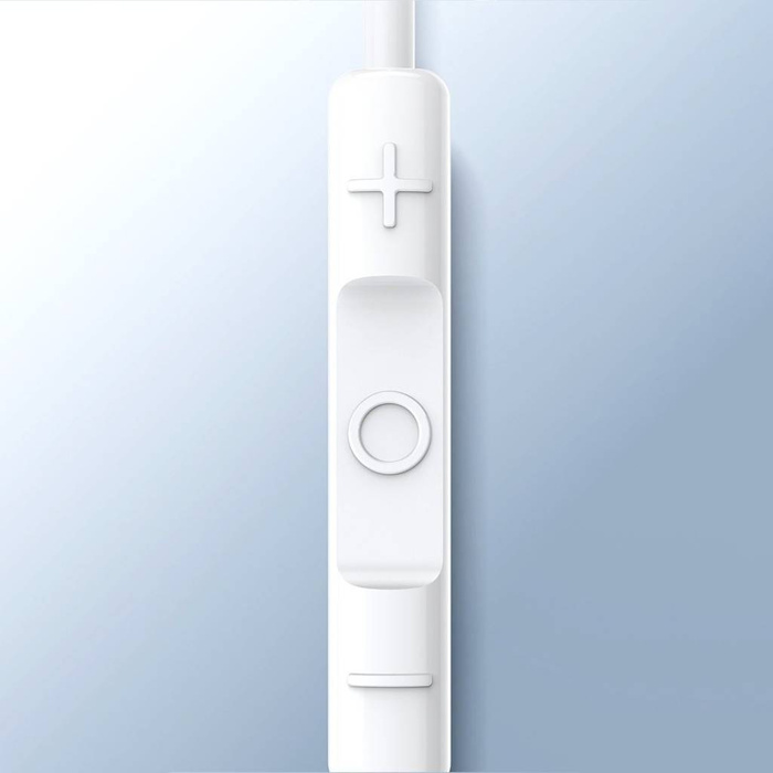 Baseus Encok H17 słuchawki przewodowe minijack 3.5mm biały (NGCR020002)