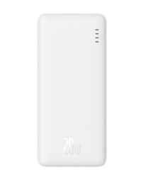 POWERBANK BASEUS AIRPOW 20W 10000mah PLUS KABEL USB-C 30cm BIAŁY