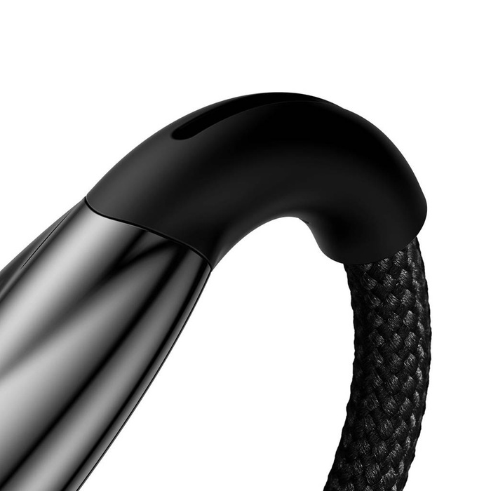 Baseus Glimmer Series kabel z szybkim ładowaniem USB-C 480Mb/s PD 100W 2m czarny