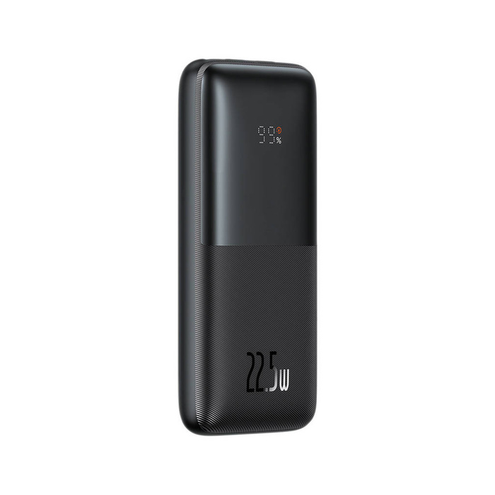 Baseus Bipow Pro powerbank 10000mAh 22.5W + kabel USB 3A 0.3m czarny (PPBD040001)